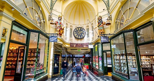 Melbourne iconic shopping spots City of Melbourne image